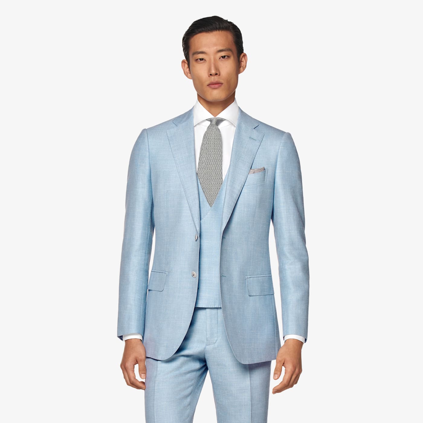 Suitsupply Light Blue Waistcoat