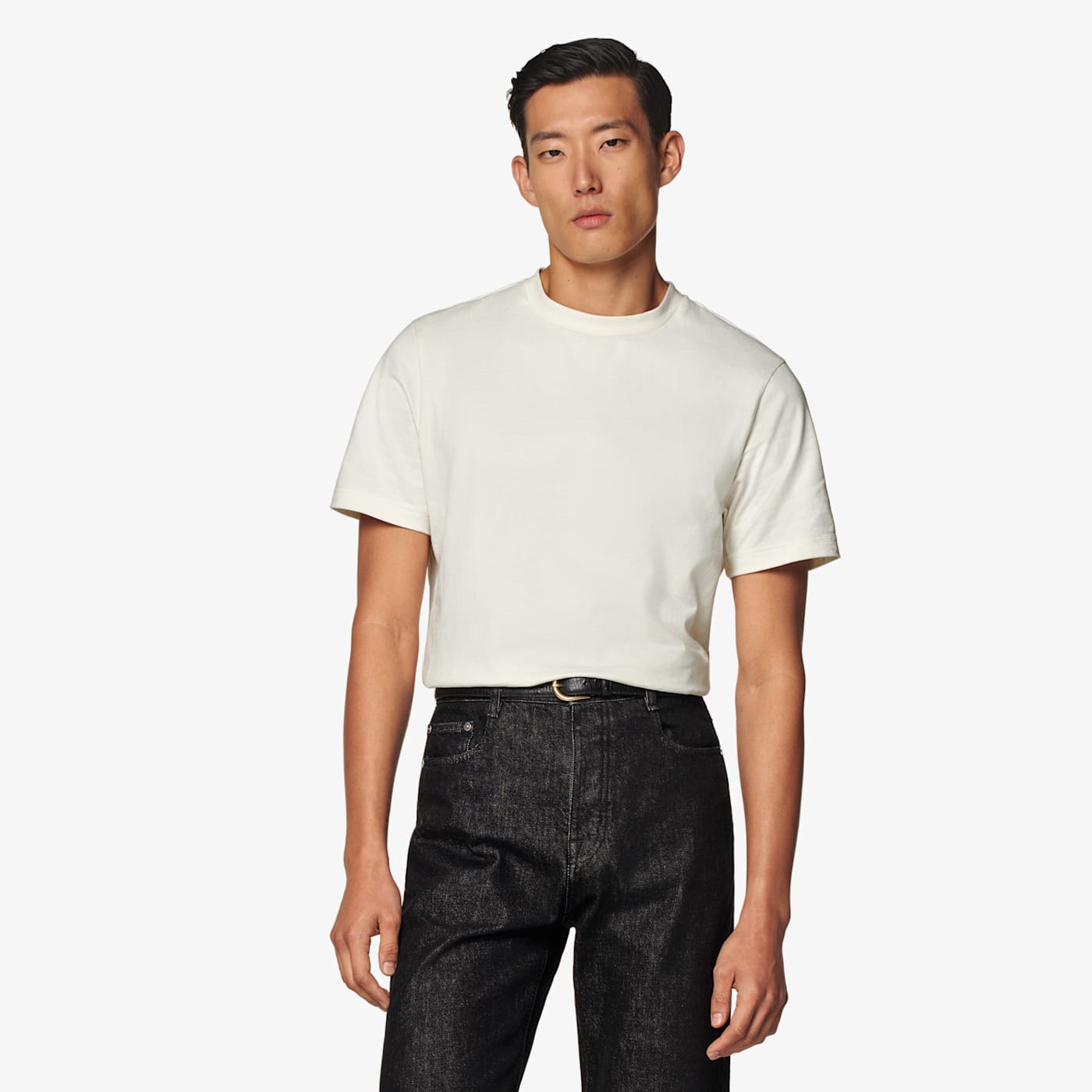 Suitsupply Off-white Crewneck T-shirt