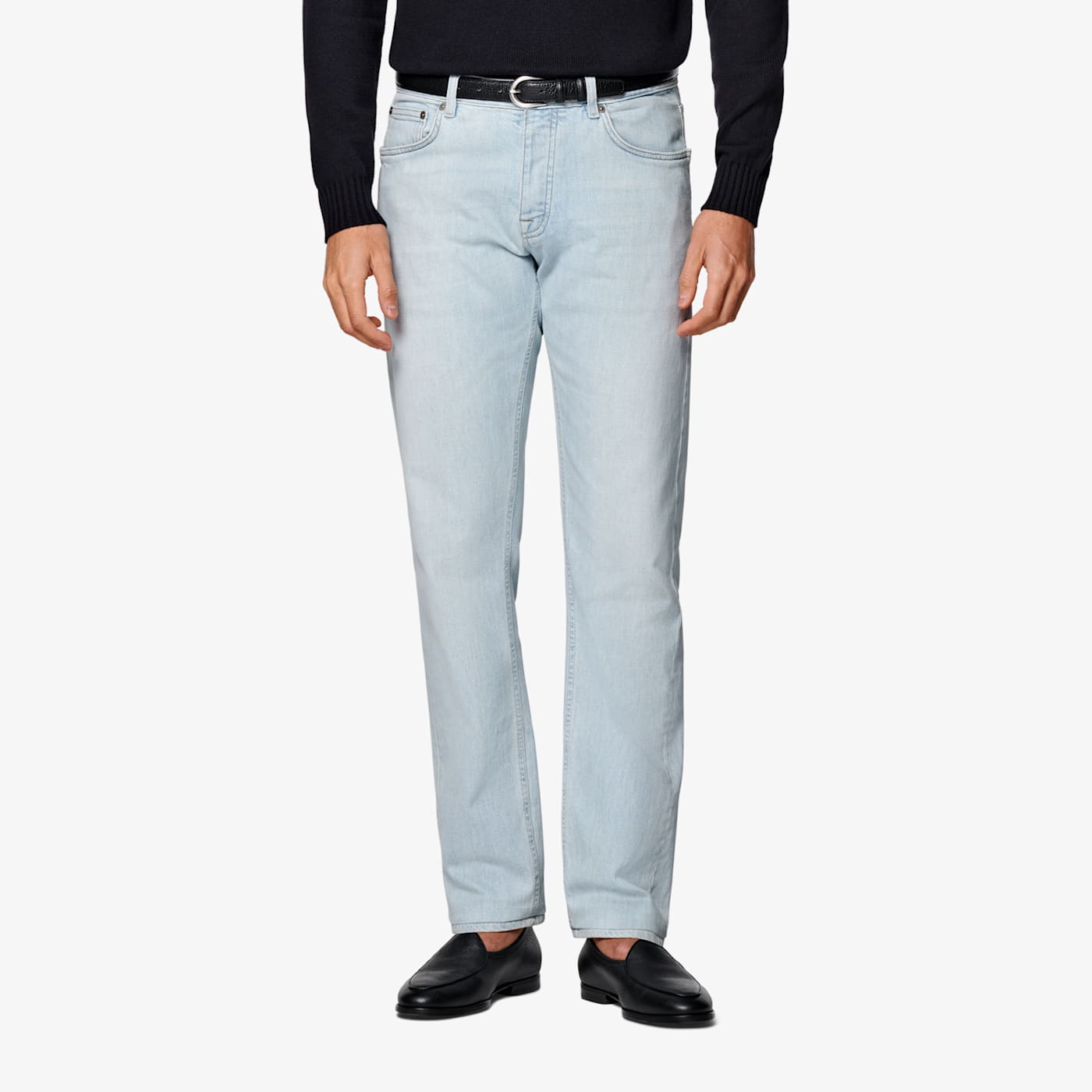 SUITSUPPLY LIGHT BLUE 5 POCKET JULES JEANS