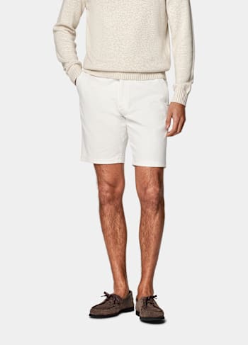 Off-White Slim Leg Shorts