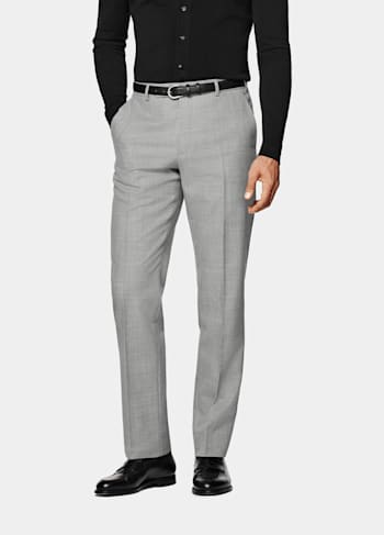 Light Grey Milano Trousers