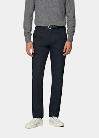 Chino navy Slim Leg straight