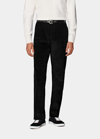 Pantalones negros Straight Leg