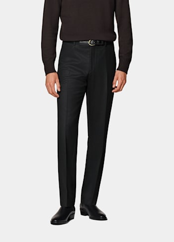 Pantalon Straight Leg noir