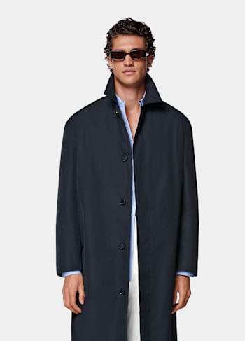 Navy Overcoat