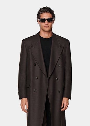 Dark Brown Overcoat