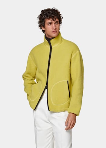 Yellow Hiking Jacket
