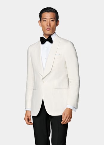 Off-White Tailored Fit Havana Dinner Jacket