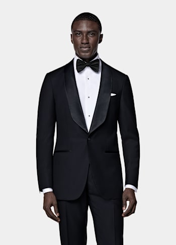 Navy Tailored Fit Havana Dinner Jacket