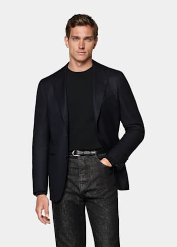 Blazer Havana coupe Tailored bleu marine