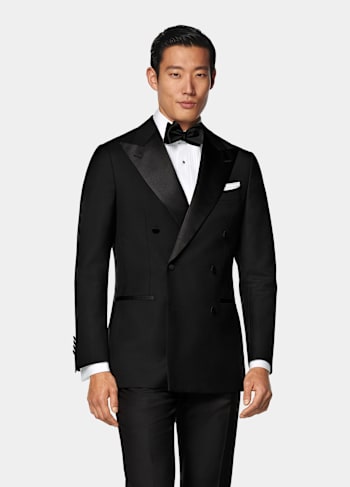 Smoking Havana coupe Tailored noir