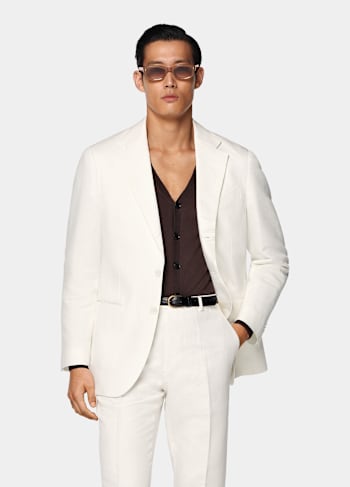 Off-White Tailored Fit Havana Suit