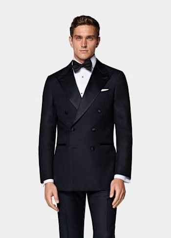 Navy Tailored Fit Havana Tuxedo