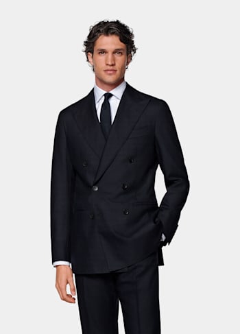 Navy Tailored Fit Havana Suit