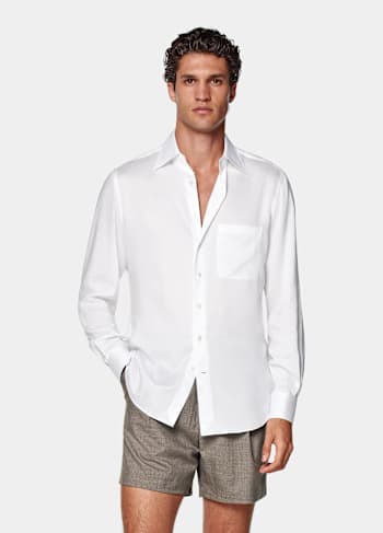 Hemd weiß Tailored Fit