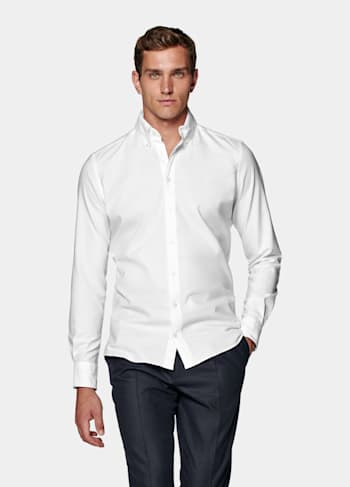 White Extra Slim Fit Shirt