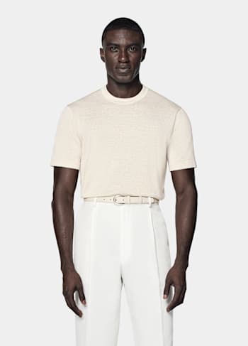Sand Short Sleeve Crewneck