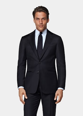 Dark Blue Custom Made Suit