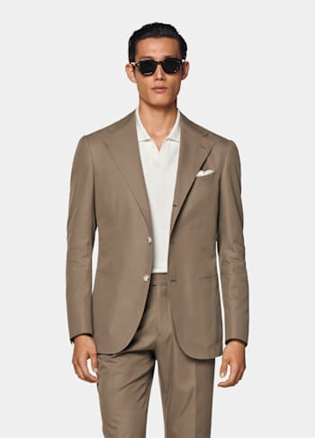 Taupe Roma Suit