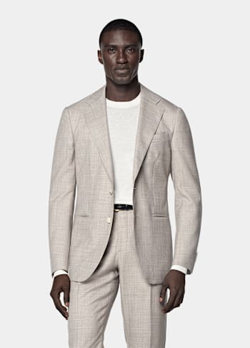 Light Brown Perennial Tailored Fit Havana Suit