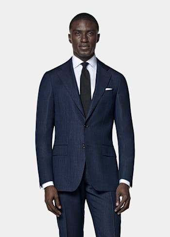 Navy Perennial Tailored Fit Havana Suit