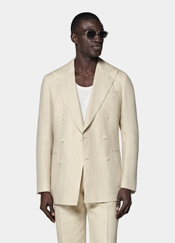 Sand Tailored Fit Havana Suit