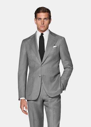 Mid Grey Perennial Tailored Fit Havana Suit