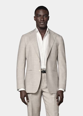 Havana Perennial Anzug hellbraun Tailored Fit