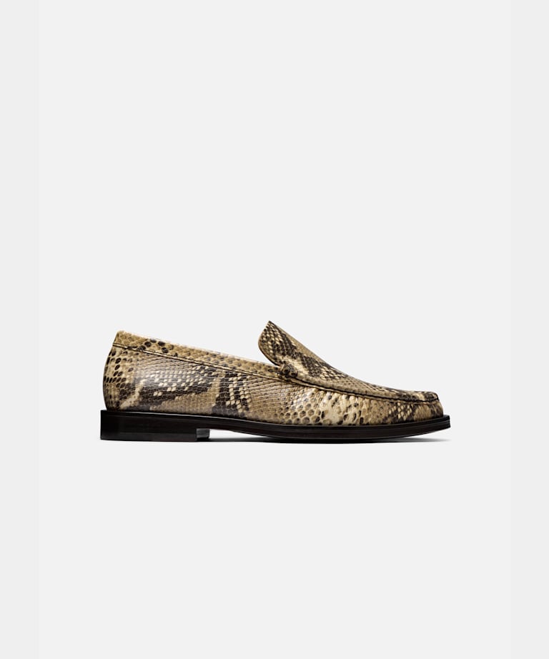 SUITSUPPLY Leather Light Brown Loafer