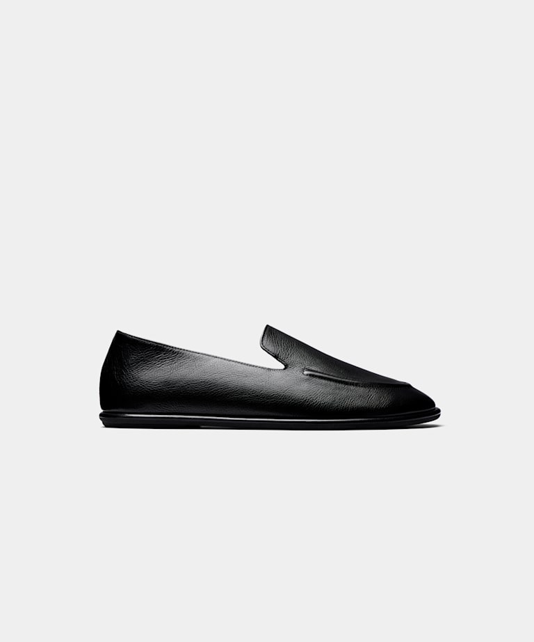 SUITSUPPLY Leather Black Loafer