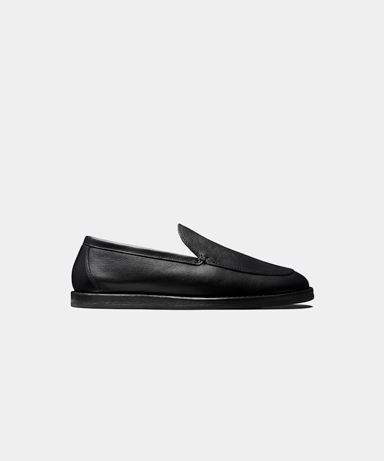 SUITSUPPLY Leather Black Loafer