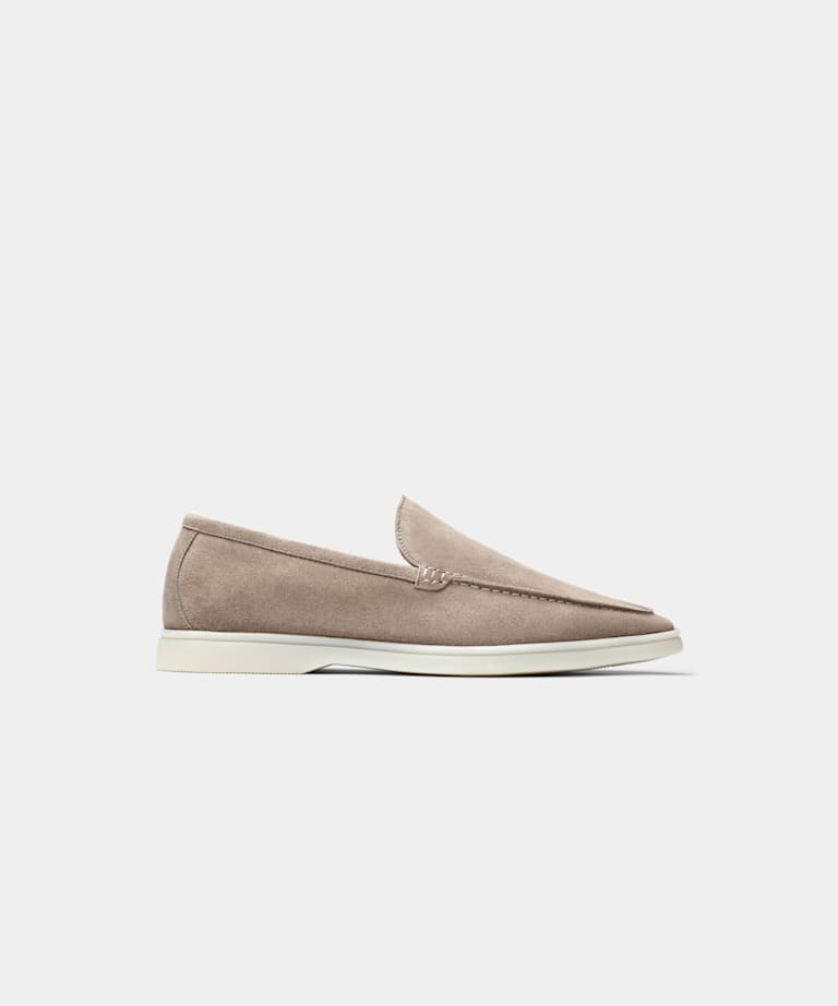 SUITSUPPLY Suede Sand Slip-On