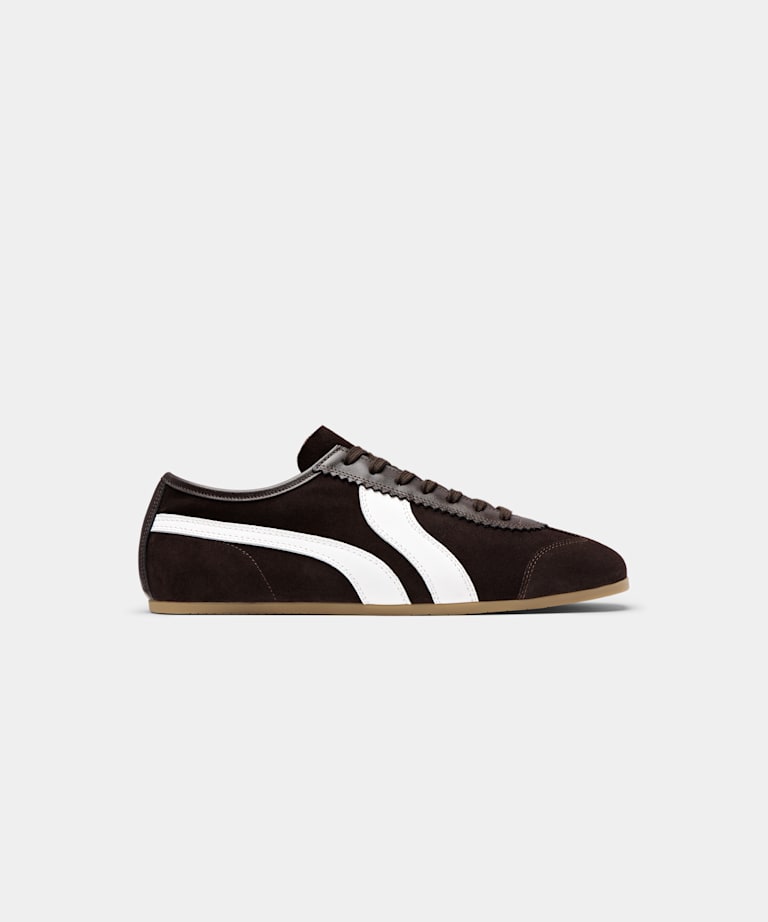 SUITSUPPLY Ante Sneakers marrón oscuro