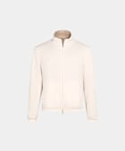 Wende-Bomberjacke off-white