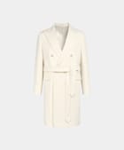 Off-White Belted Overcoat