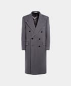 Mid Grey Overcoat