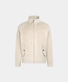 Light Taupe Raglan Bomber Jacket