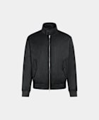 Dark Grey Bomber Jacket