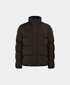 Dark Brown Puffer Jacket