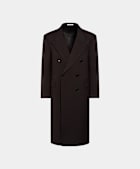 Dark Red Overcoat