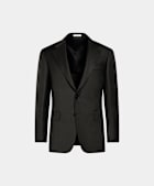 Milano Sakko dunkelgr&uuml;n Hahnentrittmuster Tailored Fit