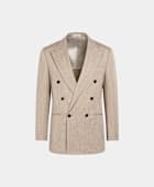 Blazer Roma marr&oacute;n claro corte Relaxed