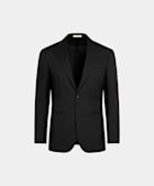 Havana 黑色合体身型西装外套