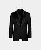 Black Tailored Fit Havana Dinner Jacket
