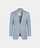 Light Blue Tailored Fit Havana Blazer
