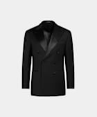 Black Tailored Fit Havana Dinner Jacket