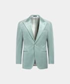 Mid Blue Tailored Fit Havana Dinner Jacket