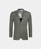 Giacca Havana verde tailored fit