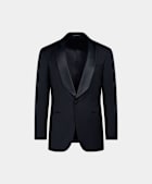 Navy Tailored Fit Havana Dinner Jacket