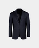 Navy Perennial Tailored Fit Havana Suit Jacket